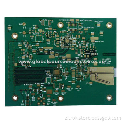 Top Quality 1-24-layer Rigid Immersion Gold Plating PCB Board for Industrial Control